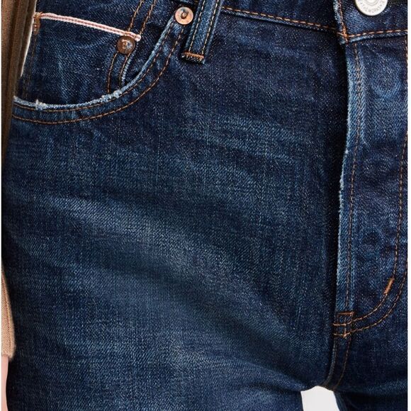 Moussy Jeans VERDE STRAIGHT VINTAGE size 28 Dark Blue $ 370.00 NWT - Picture 5 of 9